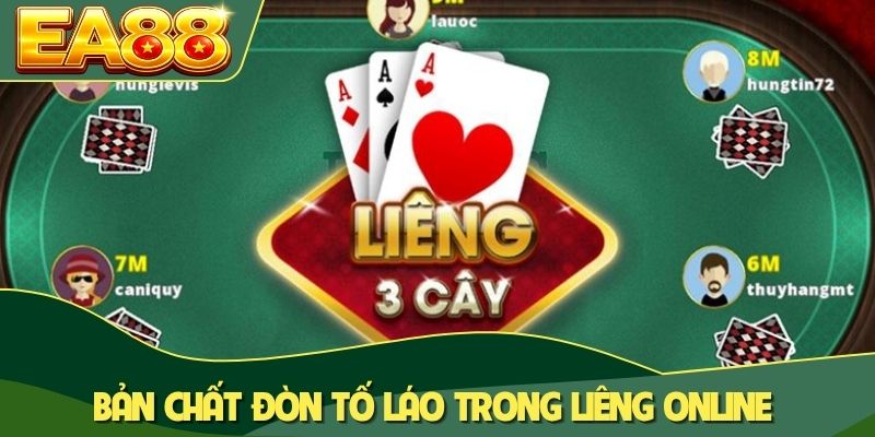 Bản chất đòn tố láo trong Liêng online